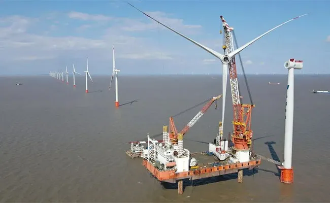 Grúa flotante