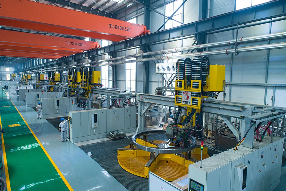 Línea de producción de endurecimiento por inducción